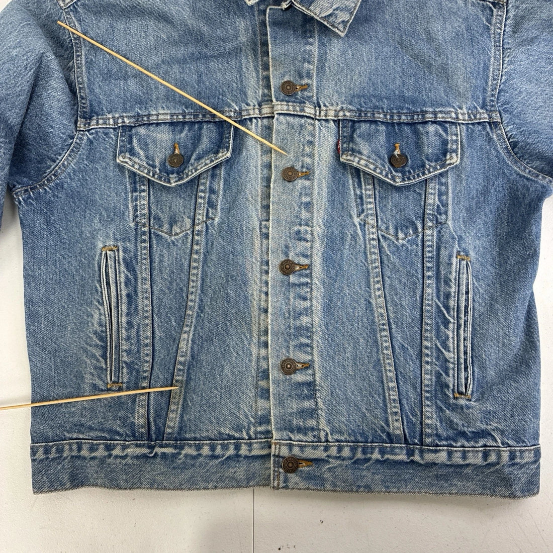 Vintage Levi's Denim Trucker Jacket Size Medium