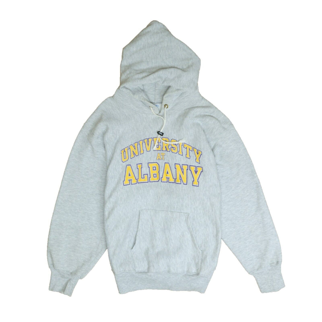 Vintage Albany Great Danes Champion Reverse Weave Sweatshirt Hoodie XL 80s NCAA