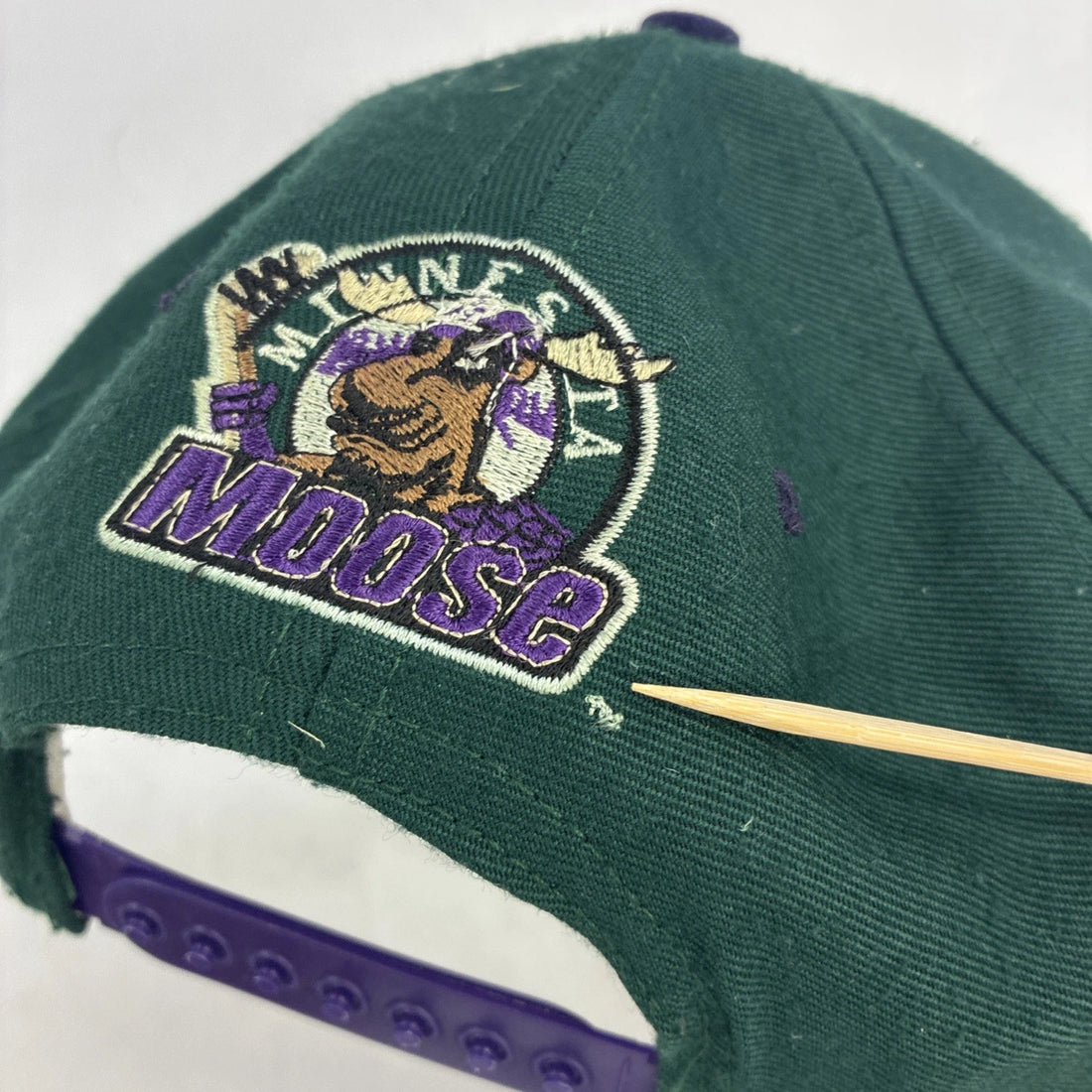Vintage Minnesota Moose Wool Snapback Hat OSFA IHL