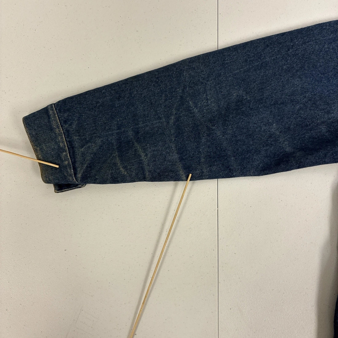 Vintage Rustler Denim Trucker Jacket Size XL Blue