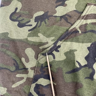 Vintage Gross Galeburg Full Zip Sweatshirt Hoodie Size XL Camo