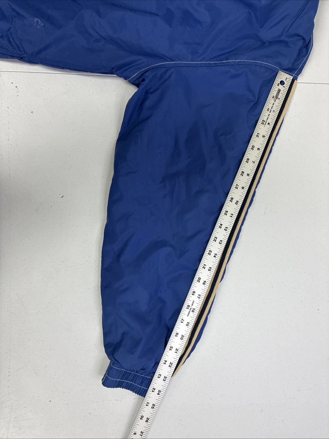 Gap Varsity Pullover Anorak Windbreaker Jacket Size Large Blue