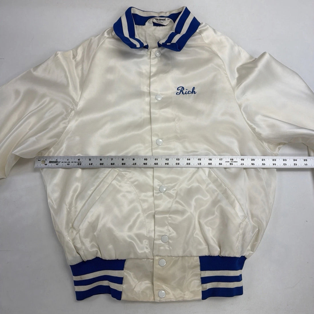 Vintage The Mac Davis Show Satin Jacket Size Medium