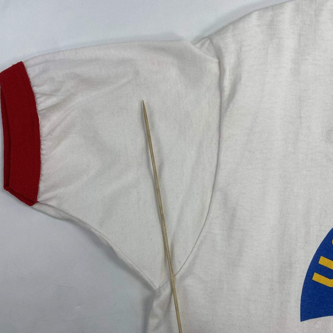 Vintage U.S. Space Camp Ringer T-Shirt Size XL 90s