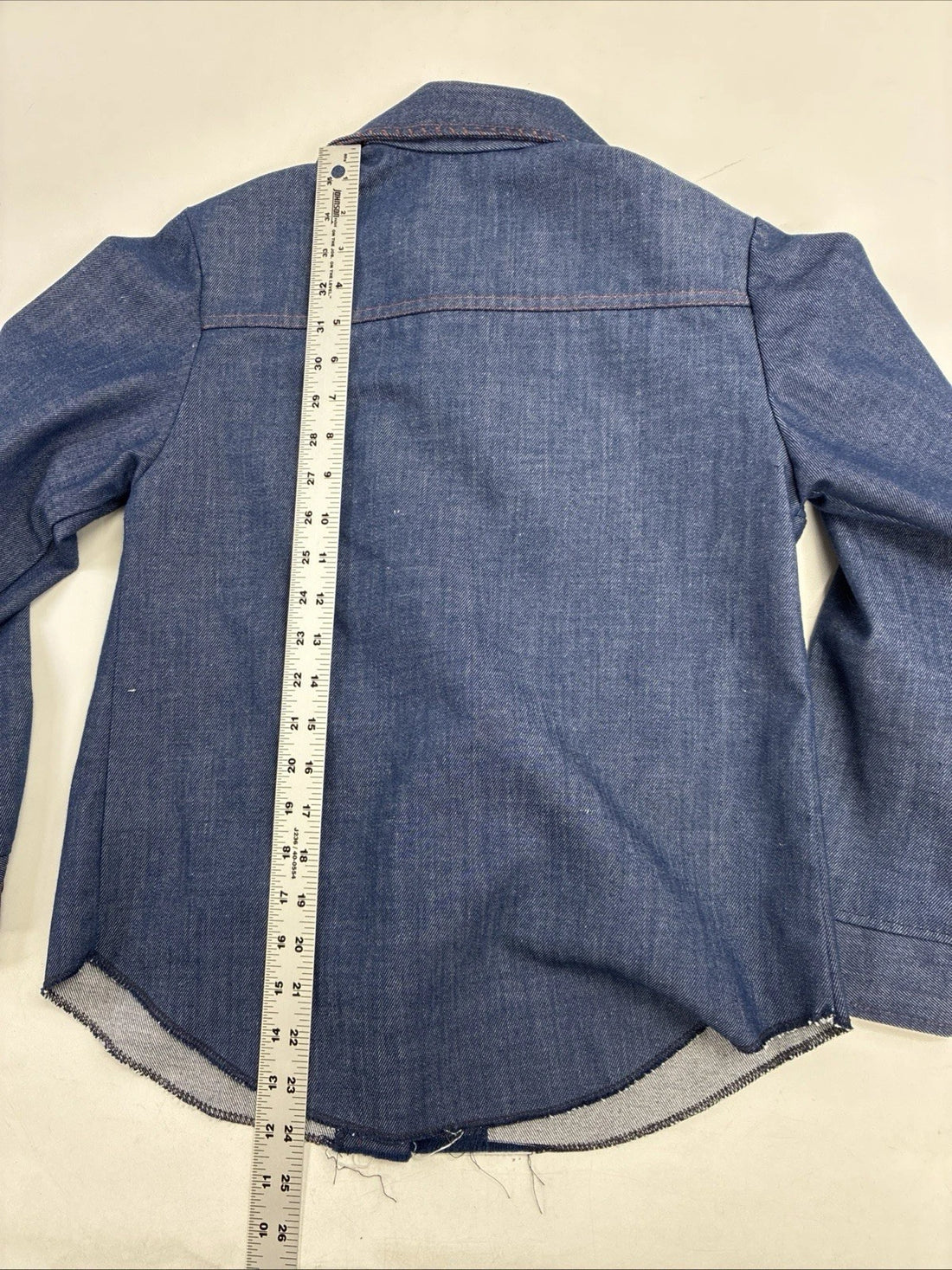 Vintage Toughskins Western Denim Jacket Size Small