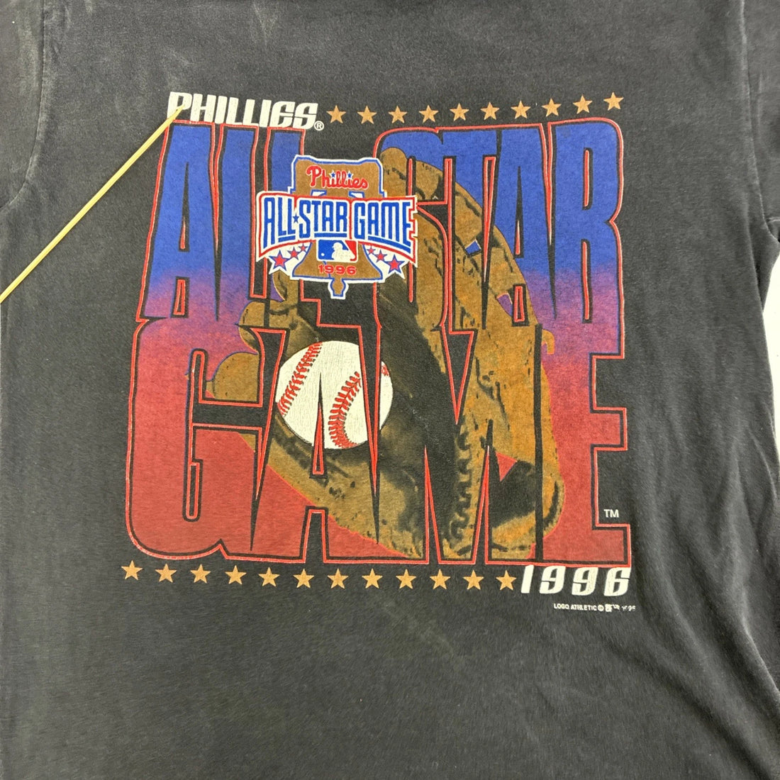 Vintage Philadelphia Phillies All Star Game T-Shirt Size Large 1996 90s MLB
