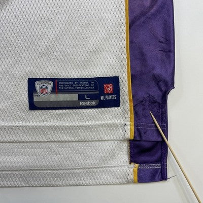 Vintage Minnesota Vikings Brett Favre Reebok Jersey Size Large NFL