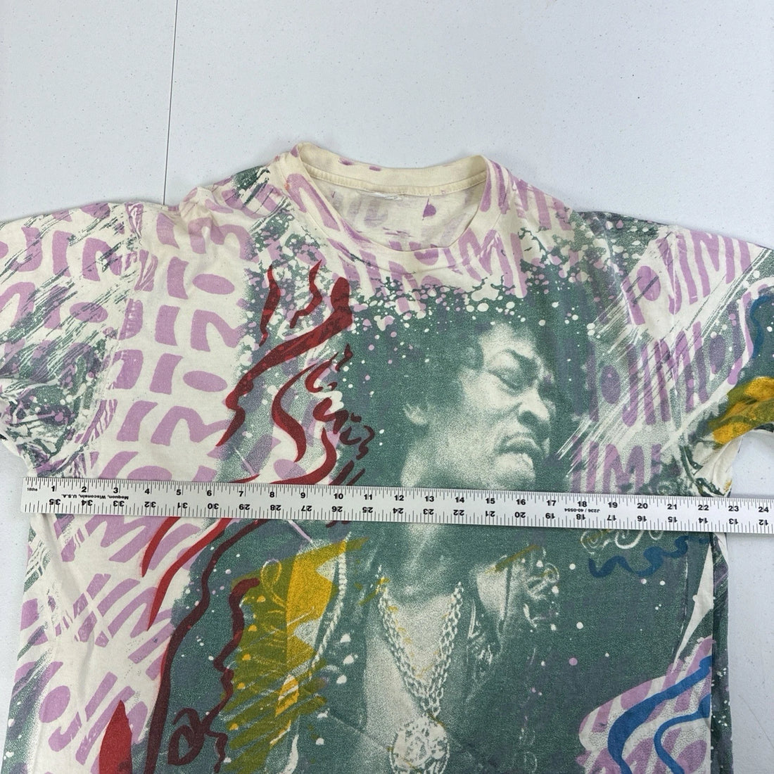 Vintage Jimi Hendrix Music T-Shirt Size XL 90s