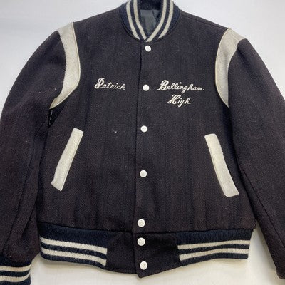 Vintage Bellingham High Wool Varsity Jacket Size Medium Reversible