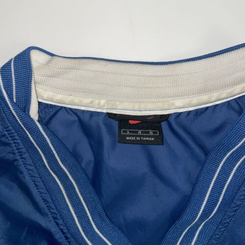 Vintage Nike Windbreaker Pullover Light Jacket Size Large Blue