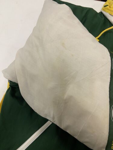 Vintage Green Bay Packers Puffer Jacket Size XL Insulated NFL