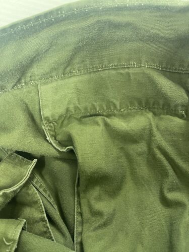 Vintage Military Trouser Pants Size 34 Green Army