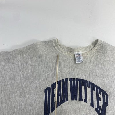 Vintage Dean Witter Champion Reverse Weave Crewneck Sweatshirt Size 2XL 90s