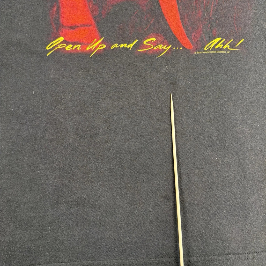 Vintage Poison Open Up And Say Ahh Winterland T-Shirt Size Large 2006