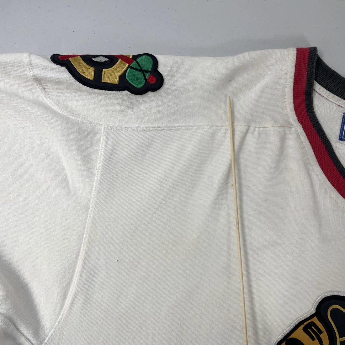 Vintage Chicago Blackhawks Starter Cotton Jersey Size XL NHL