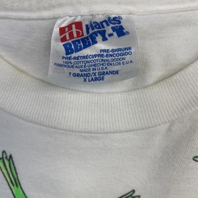 Vintage Frog Sex Positions T-Shirt Size XL All Over Print 90s