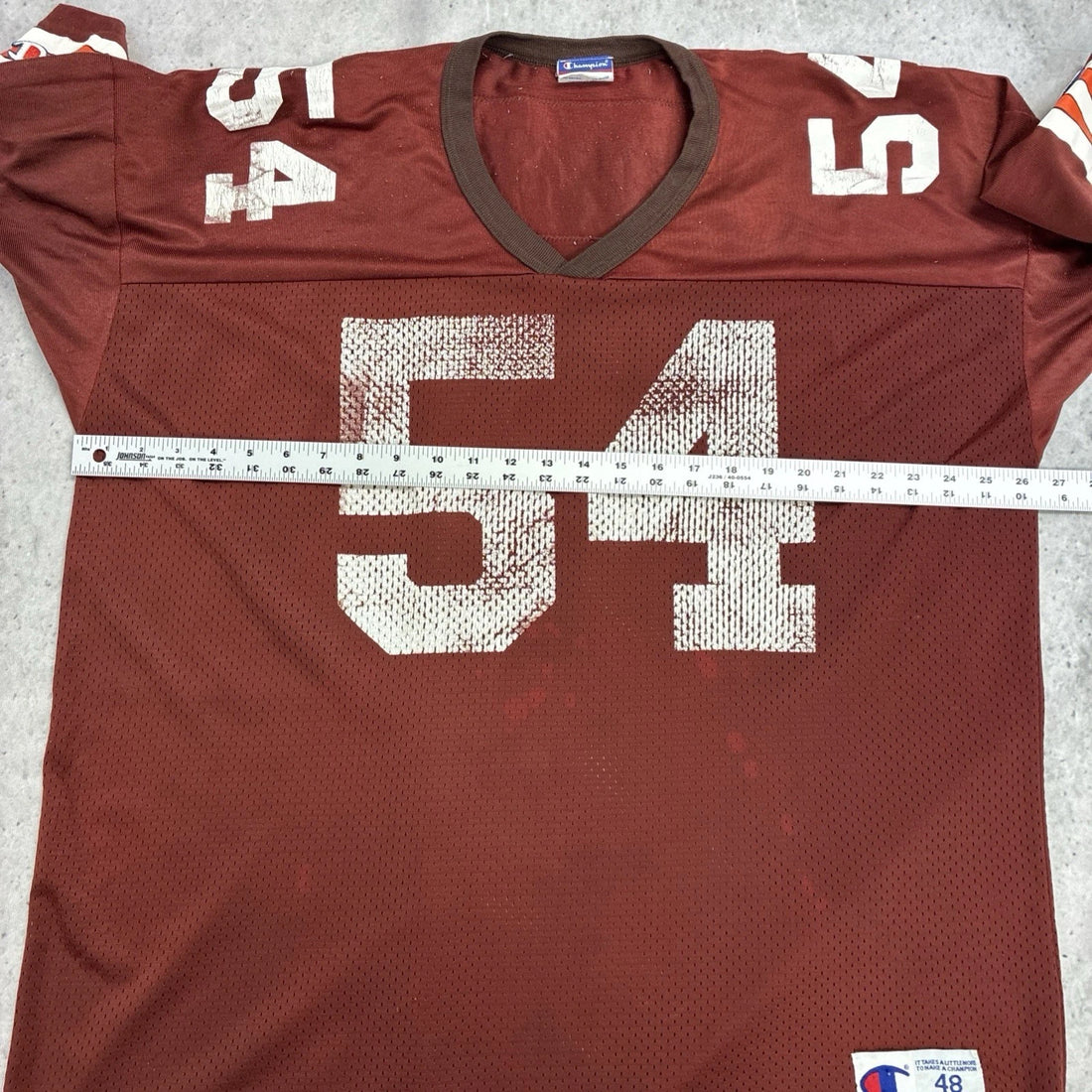 Vintage Cleveland Browns Chris Spielman Champion Jersey Size Large NFL