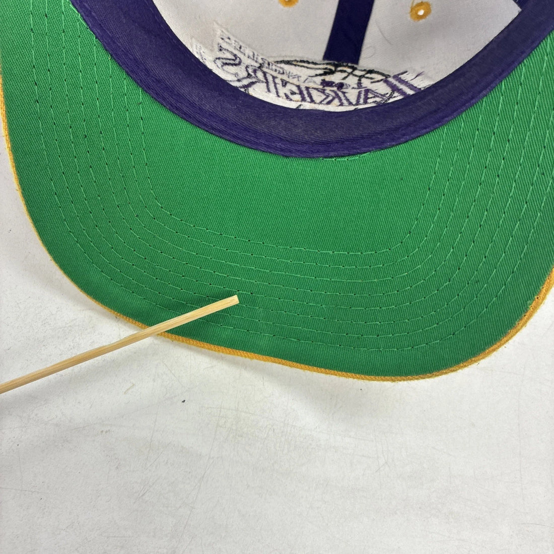 Vintage Los Angeles Lakers Wool Snapback Hat OSFA NBA