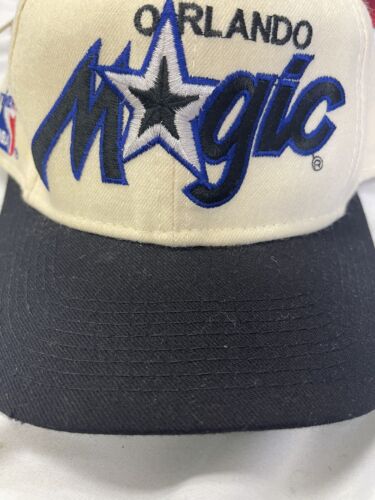 Vintage Orlando Magic Sports Specialties Wool Fitted Hat Size 6 7/8 90s NBA