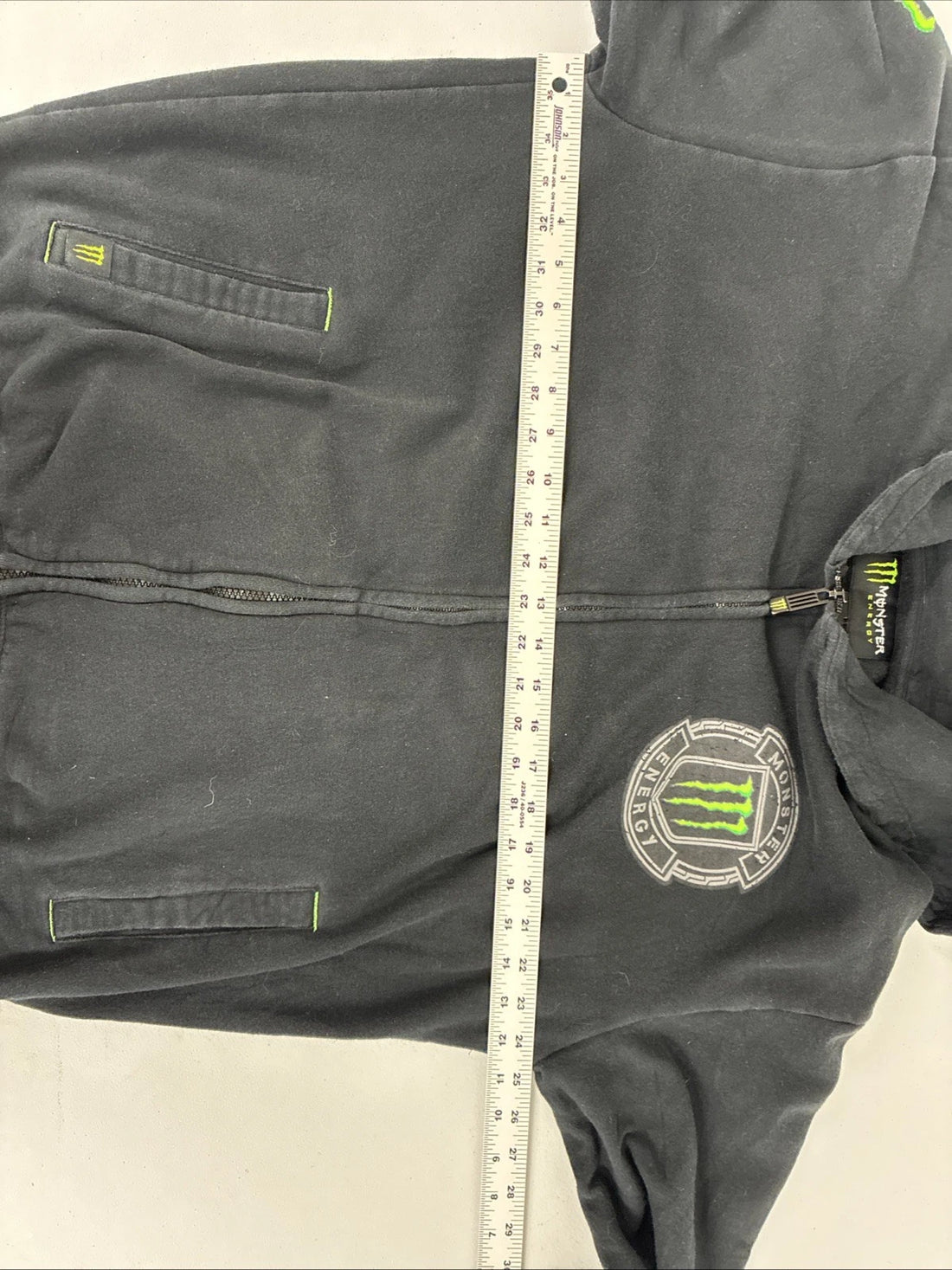 Monster Energy Unleash The Beast Full Zip Sweatshirt Hoodie Size Large