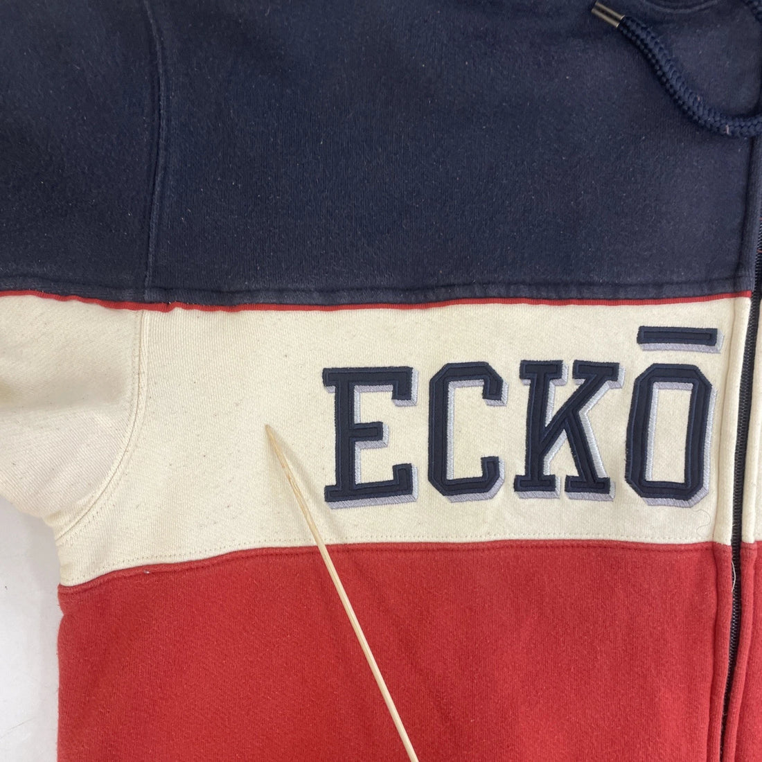 Vintage Ecko Unltd. Full Zip Sweatshirt Hoodie Size Large Y2K