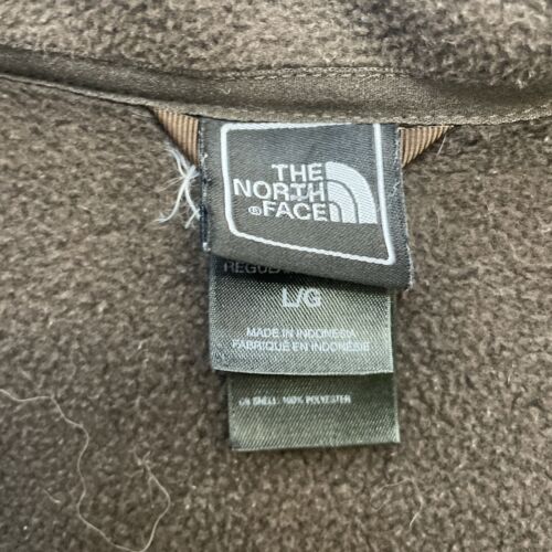 The North Face Fleece Jacket Size Large Brown