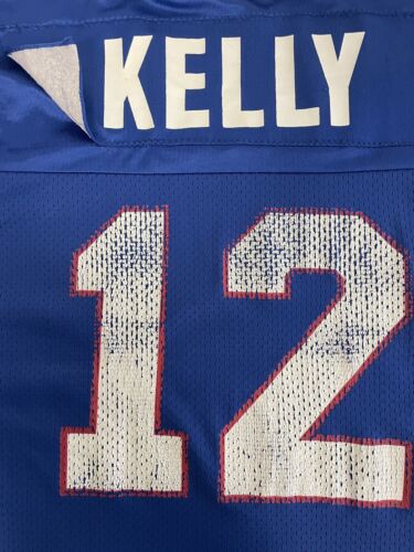 Vintage Buffalo Bills Jim Kelly Champion Jersey Size 48 NFL – Throwback  Vault