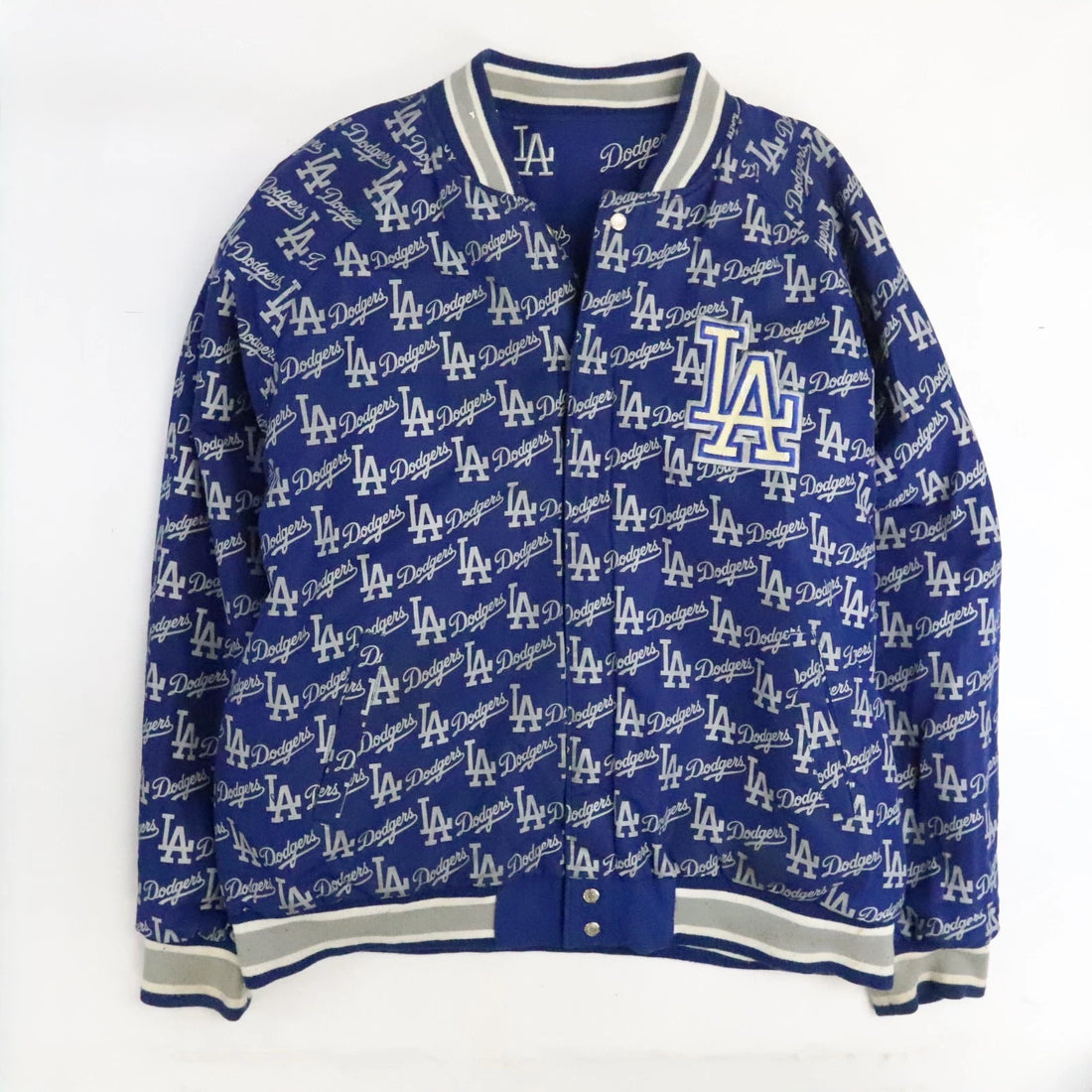Vintage Los Angeles Dodgers JH Leather Wool Varsity Jacket 4XL Reversible MLB
