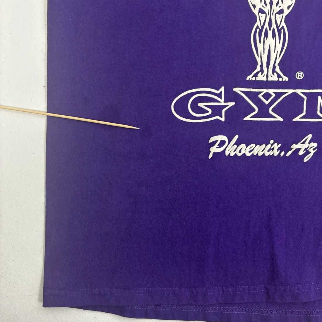 Vintage Gold's Gym T-Shirt Size XL Purple