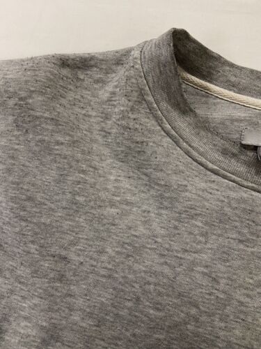Vintage Nike Sweatshirt Crewneck Size Large Gray Embroidered Swoosh