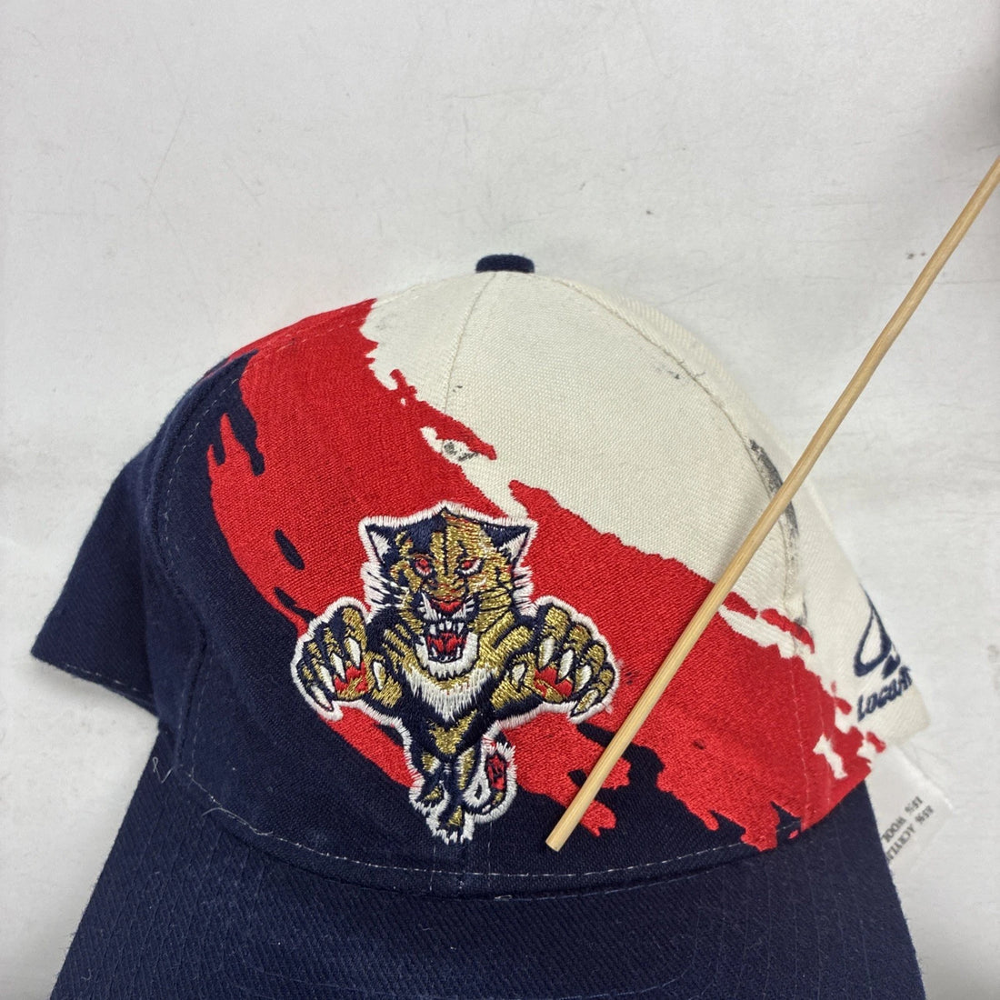 Vintage Florida Panthers Splash Logo Athletic Snapback Hat OSFA 90s NHL