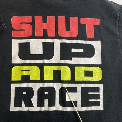 Vintage Steve Johnson Shut Up And Race T-Shirt Size XL