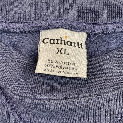 Vintage Carhartt Crewneck Sweatshirt Size XL Blue