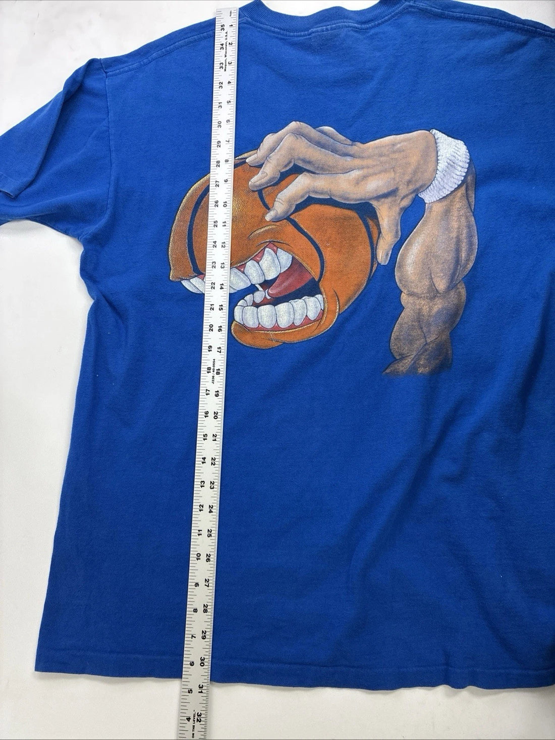 New York Knicks Backboard T-Shirt Size XL NBA 90s