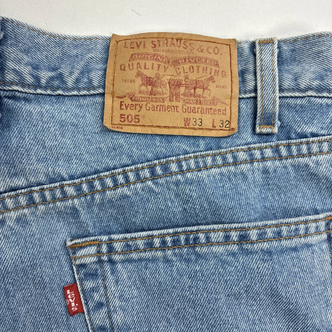 Vintage Levi Strauss & Co 505 Denim Jeans Pants 33 X 32 00505-4834