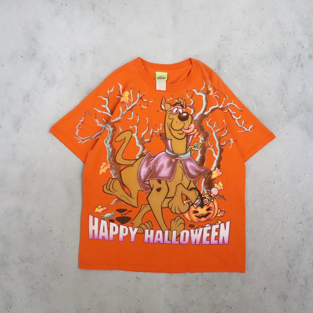 Vintage Scooby Doo Happy Halloween Cartoon Network T-Shirt Large