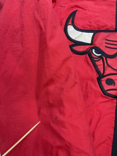 Vintage Chicago Bulls Starter Puffer Jacket Size 2XL 90s NBA