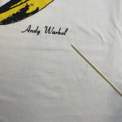 Vintage Velvet Underground & Nico Andy Warhol T-Shirt Size XL 80s