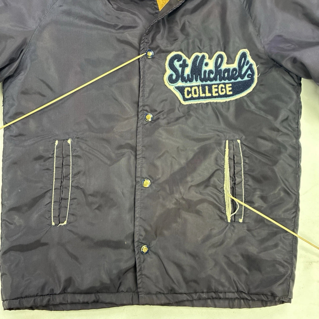 Vintage St. Michael's College Varsity Jacket Size 36 70s 80s