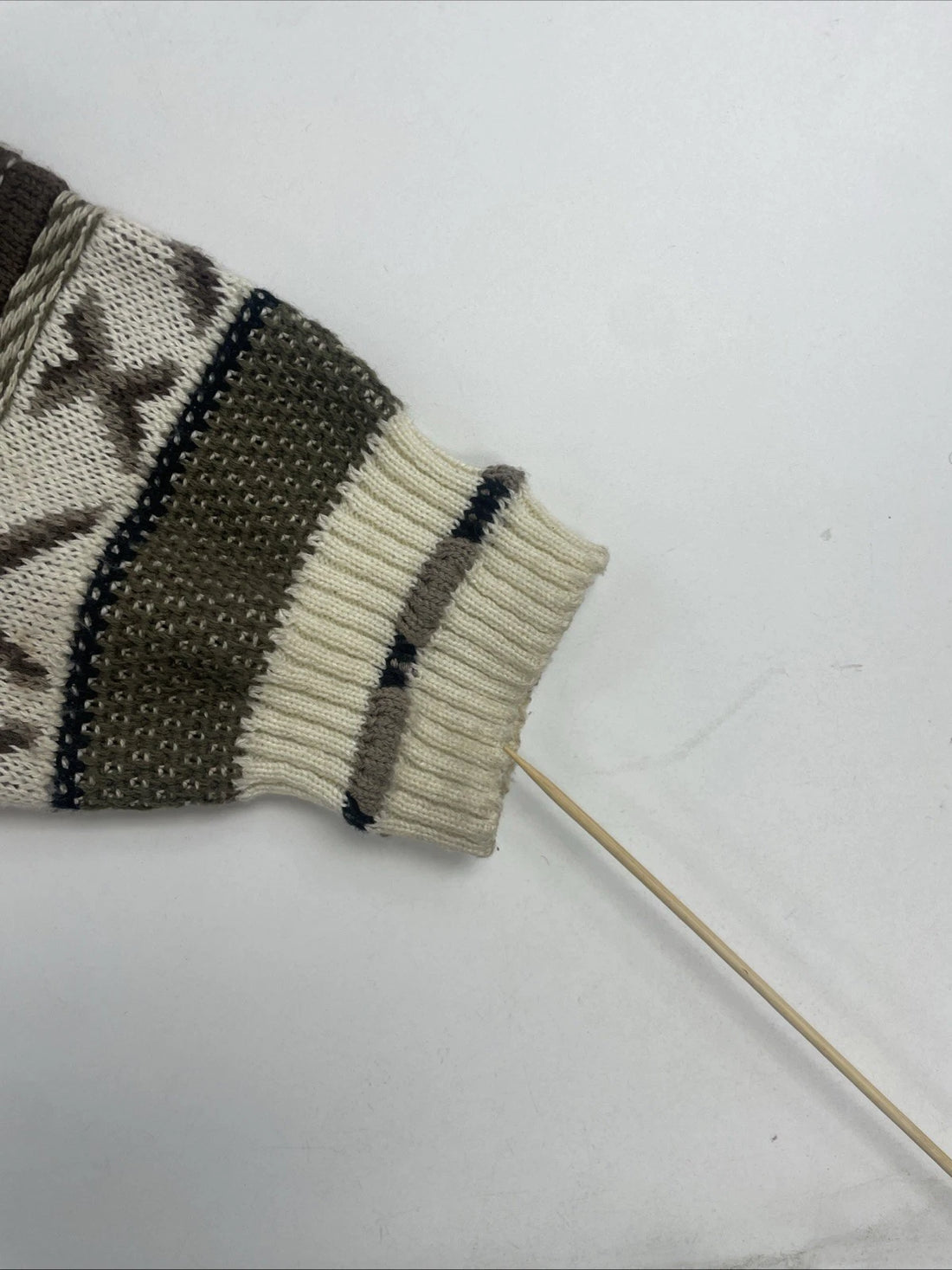 Vintage Protege Collection 3D Knit Sweater Size XL Coogi Style