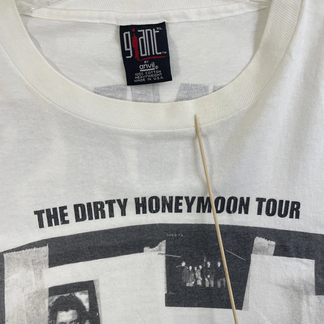 Vintage INXS Dirty Honeymoon Tour Giant T-Shirt Size XL Band Tee 90s