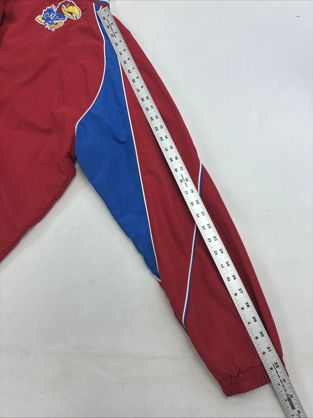 Kansas Jayhawks Pullover Light Jacket Size Large NCAA