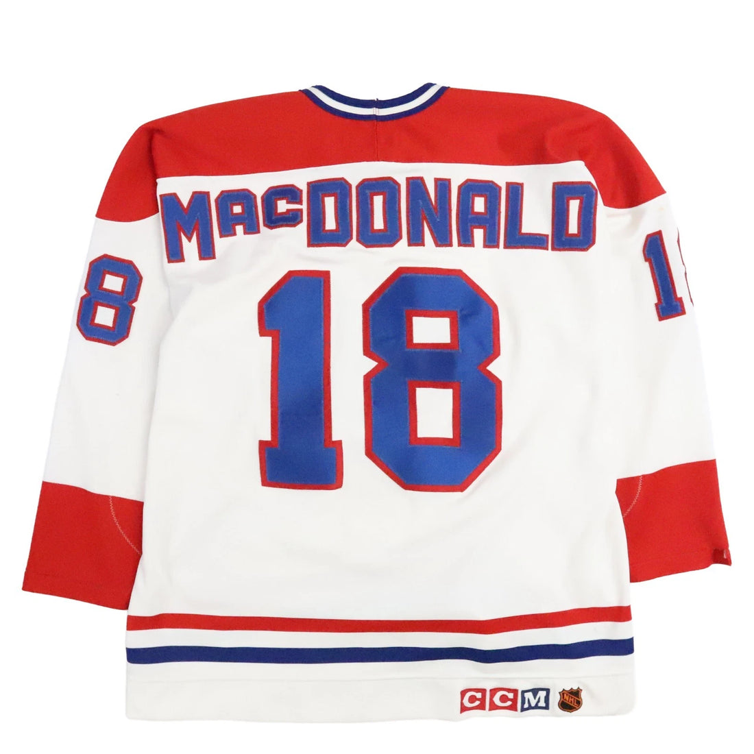 Vintage Montreal Canadiens MacDonald Authentic Jersey Size 52 Stanley Cup NHL