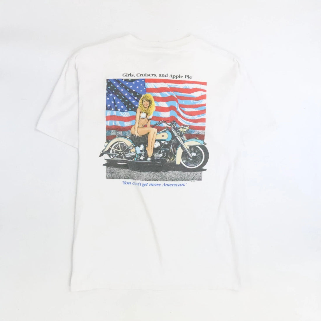 Vintage Xtreme American Girls Cruisers Apple Pie T-Shirt Size XL 90s