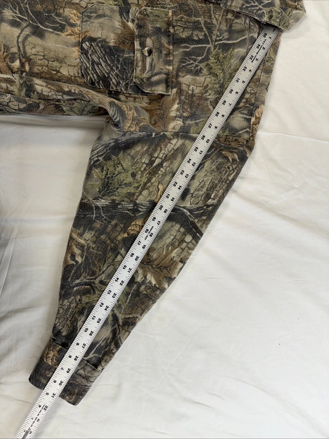 Trail Crest Superflauge Game Camo Button Up Shirt Size 3XL