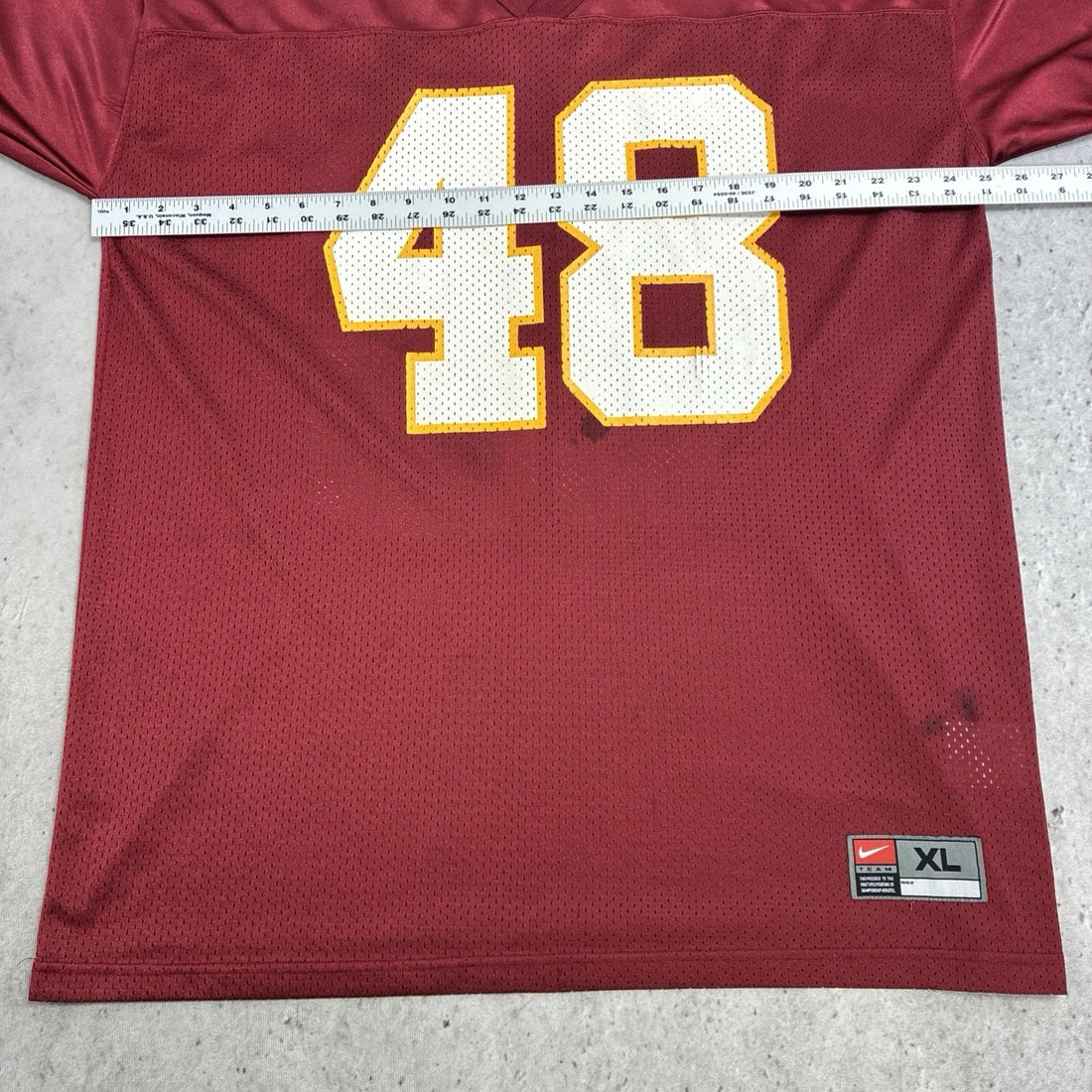 Vintage Washington Redskins Stephen Davis Nike Jersey Size XL NFL