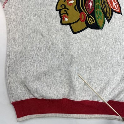 Vintage Chicago Blackhawks The Game Sweatshirt Crewneck Size Medium 90s NHL