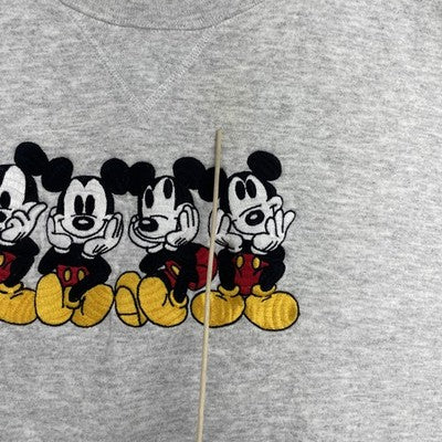 Vintage Mickey Mouse Disney Crewneck Sweatshirt Size Large
