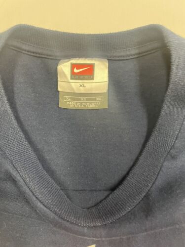 Vintage St. Louis Cardinals Nike Team T-Shirt Size XL Blue 2005 MLB Baseball
