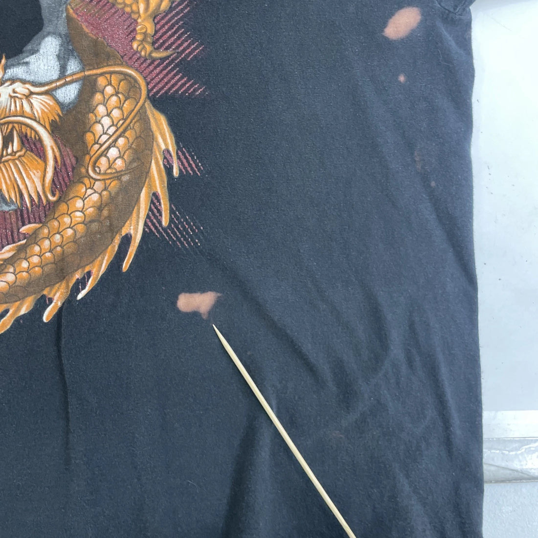 Vintage Dragon Skull T-Shirt Size XL Y2K